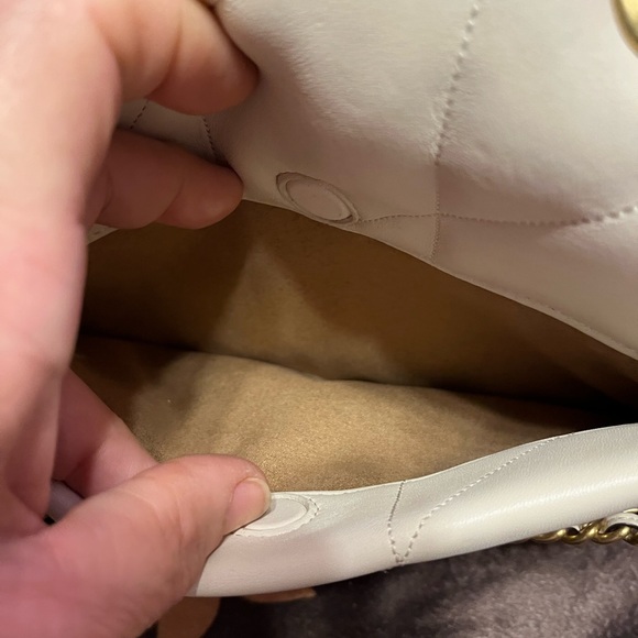 Coach NWT Chalk Quilted Madison Pillow Shoulder Bag - Picture 13 of 16